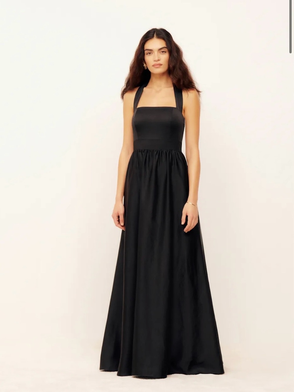 Reformation Edessa Dress Black - Size 10